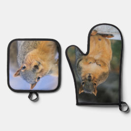 Set De Manoplas Ardilla