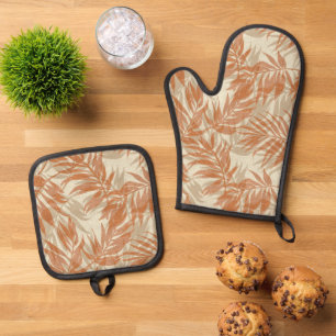 Set De Manoplas Areca Palms Rivera Tropical Hawai