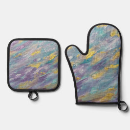 Set De Manoplas Arte Moderno Reinado Silencioso
