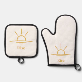 Set De Manoplas Ascenso — Amanecer minimalista