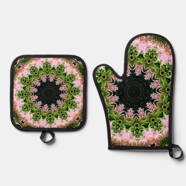 Set De Manoplas Astilbe Wreath (Anverso)