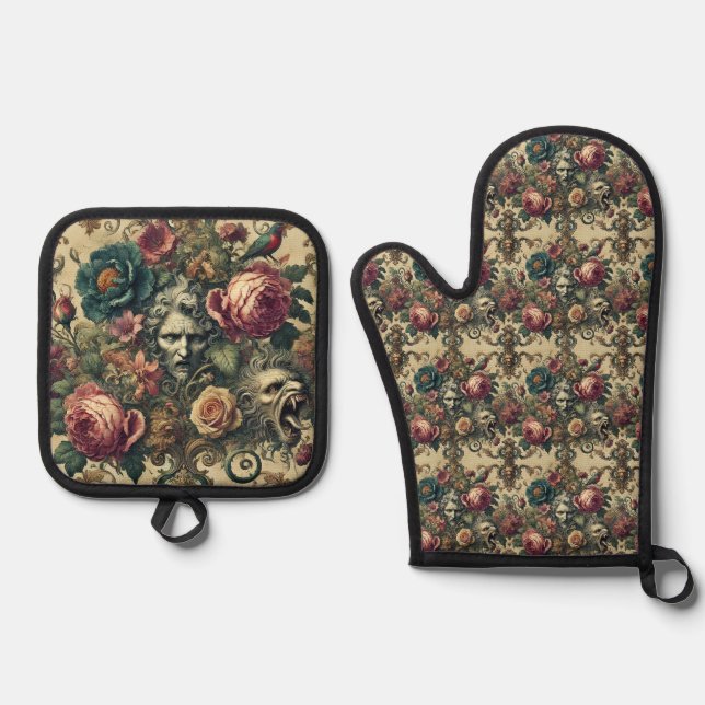 Set De Manoplas Atelier Arcano - La cocina del alquimista (Anverso)