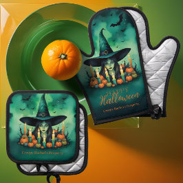 Set De Manoplas Attractive & Mystical Halloween Witch Conjures