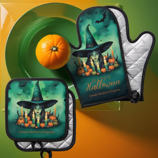 Set De Manoplas Attractive & Mystical Halloween Witch Conjures (Attractive & Mystical Halloween Witch Conjures)