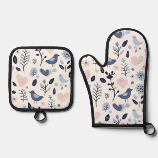 Set De Manoplas Aves siníticas escandinavas