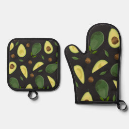Set De Manoplas Avocado Cloth Placemat