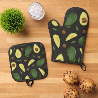 Set De Manoplas Avocado Cloth Placemat