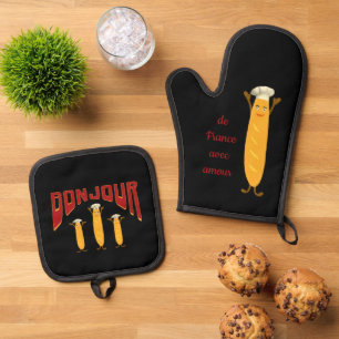 Set De Manoplas Baguettes divertidas de franquicia