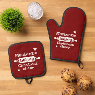 Set De Manoplas Baking Navidades Cheer