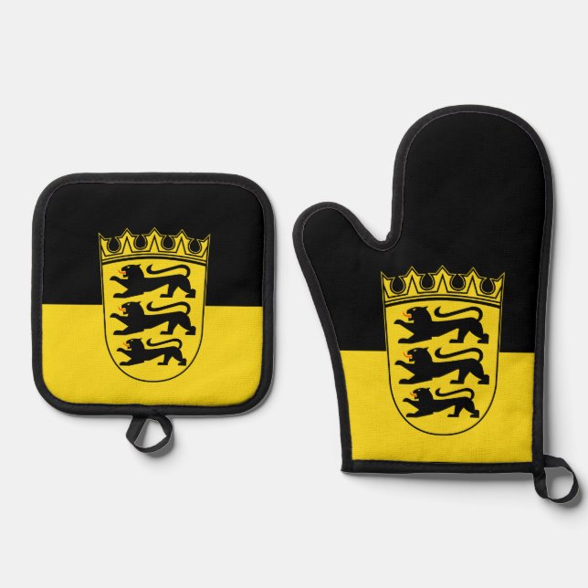 Set De Manoplas Bandera de Baden-Württemberg Tote Bag (Anverso)