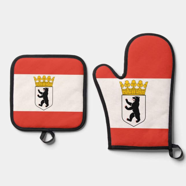 Set De Manoplas Bandera de Berlín (Anverso)