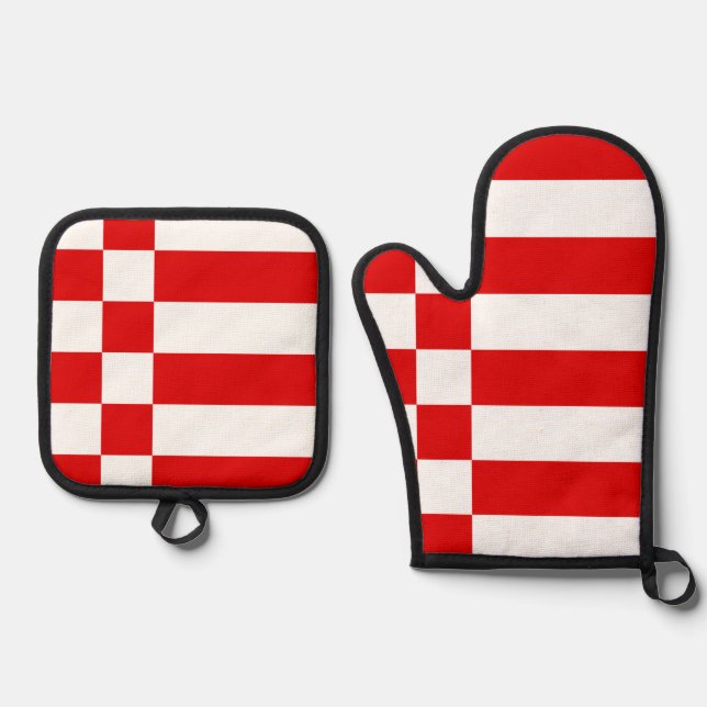 Set De Manoplas Bandera de Bremen Keychain (Anverso)
