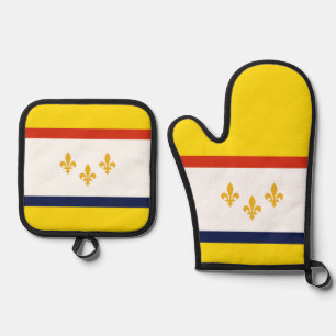 Set De Manoplas Bandera de Nueva Orleans, Louisiana Wham-O Frisbee