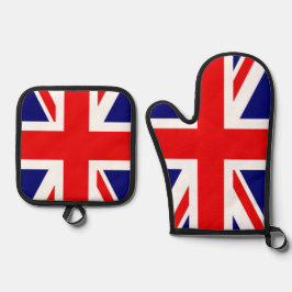 Set De Manoplas Bandera Nacional Británica - Unión Jack
