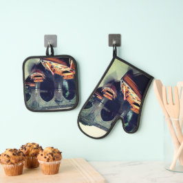 Set De Manoplas Barcos de remo, Durham