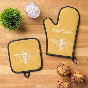 Set De Manoplas Bee Happy