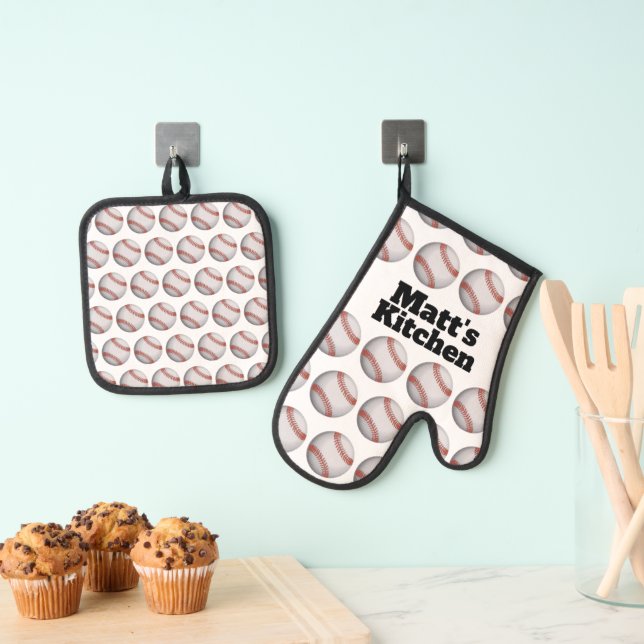 Set De Manoplas Béisbol personalizado (Insitu (colgante))