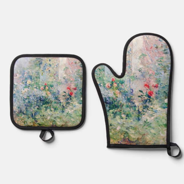 Set De Manoplas Berthe Morisot - El jardín de Bougival (Anverso)