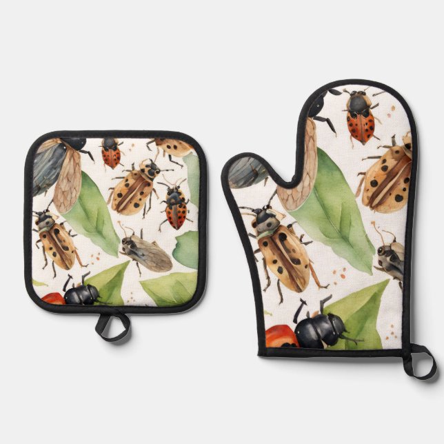 Set De Manoplas Bichos (Anverso)