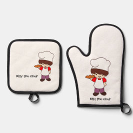 Set De Manoplas Billy the Chef Masterchef Print