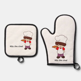 Set De Manoplas Billy the Chef Masterchef Print