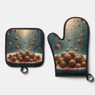 Set De Manoplas Bolas de carne