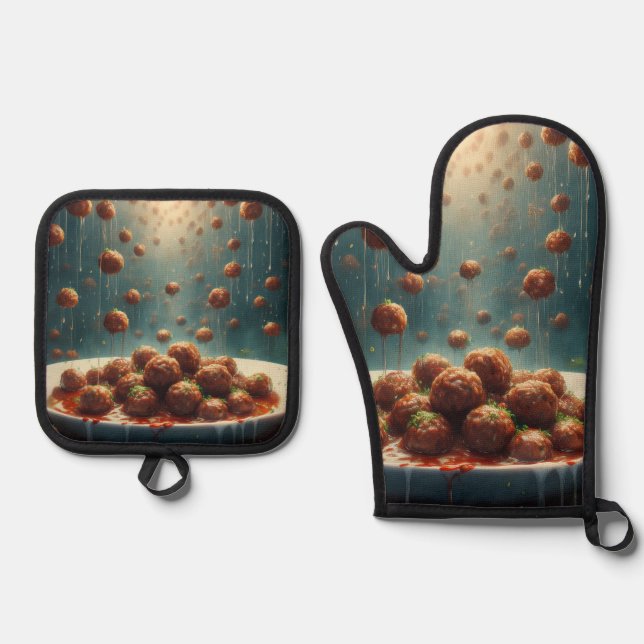 Set De Manoplas Bolas de carne (Anverso)