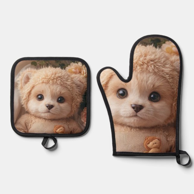 Set De Manoplas Bolsa de la compra reutilizable (Anverso)