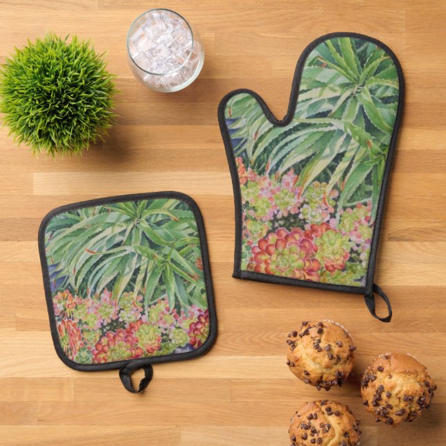 Set De Manoplas Botánico (De arriba hacia abajo)