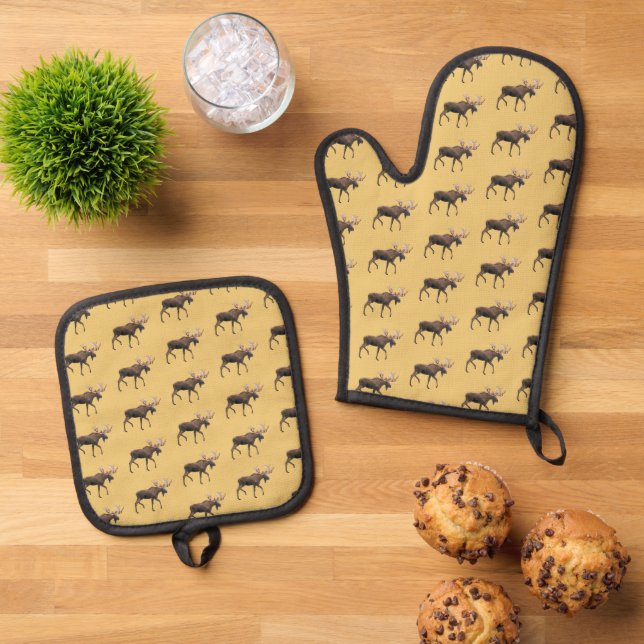 Set De Manoplas Bull Moose (De arriba hacia abajo)