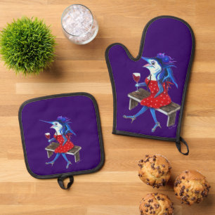 Set De Manoplas Cabernet Trixie