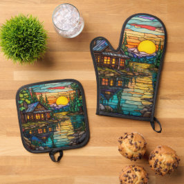 Set De Manoplas Cabina, Casa Vacacional Casa Lake House