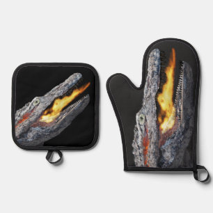Set De Manoplas Caimán que escupe fuego