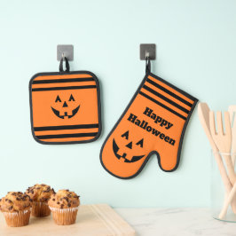 Set De Manoplas Calabaza