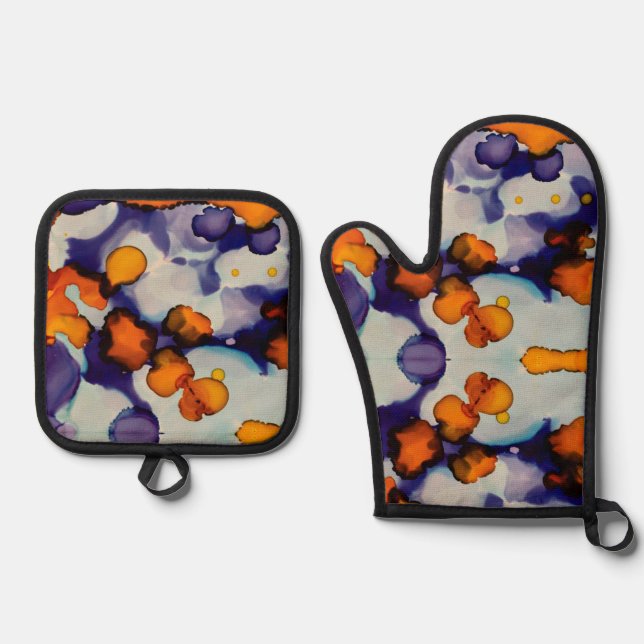 Set De Manoplas Calabaza de Azure (Anverso)