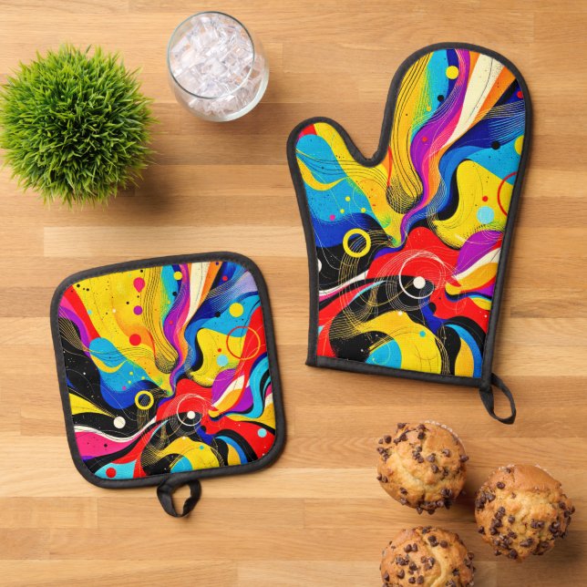 Set De Manoplas Caos en el arte de la armonía (De arriba hacia abajo)