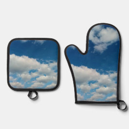 Set De Manoplas Capas de nubes