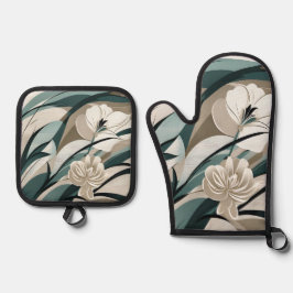 Set De Manoplas Capullos con joyas