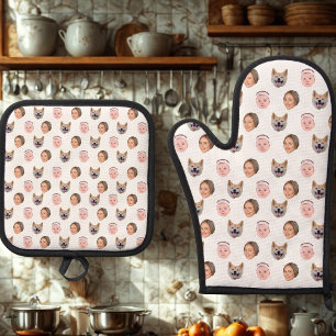 Set De Manoplas Cara personalizado, foto Personalizado, regalo fam