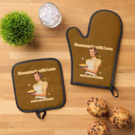 Set De Manoplas Casero con amor y mucha mantequilla