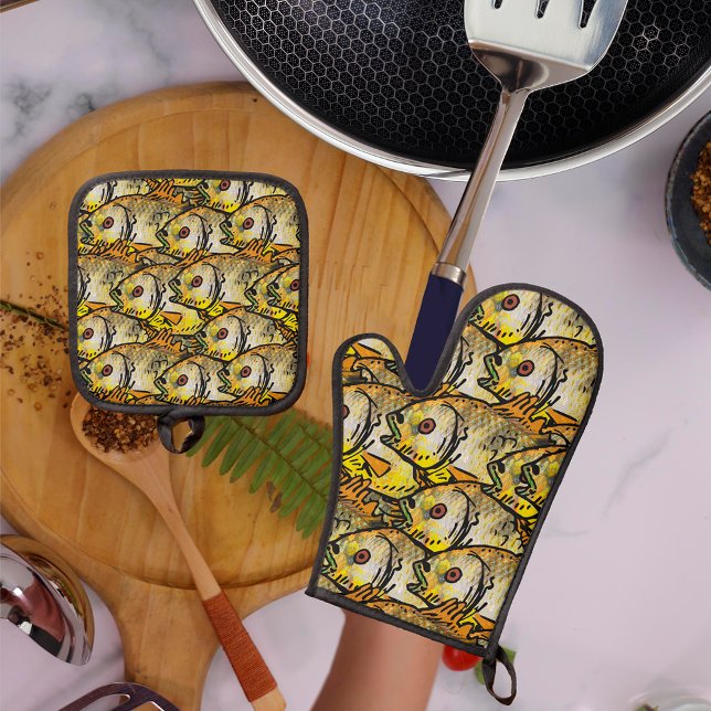 Set De Manoplas Catch of the Day (San Andrés) (Subido por el creador)