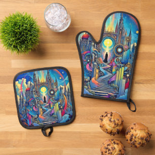 Set De Manoplas Catedral Celestial
