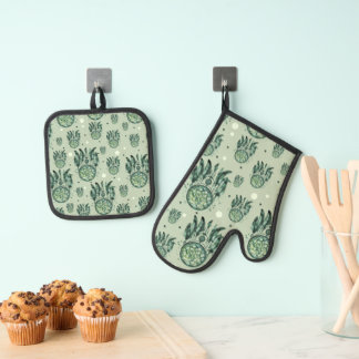 Set De Manoplas Celtic Knot Cazador de Sueños Verde