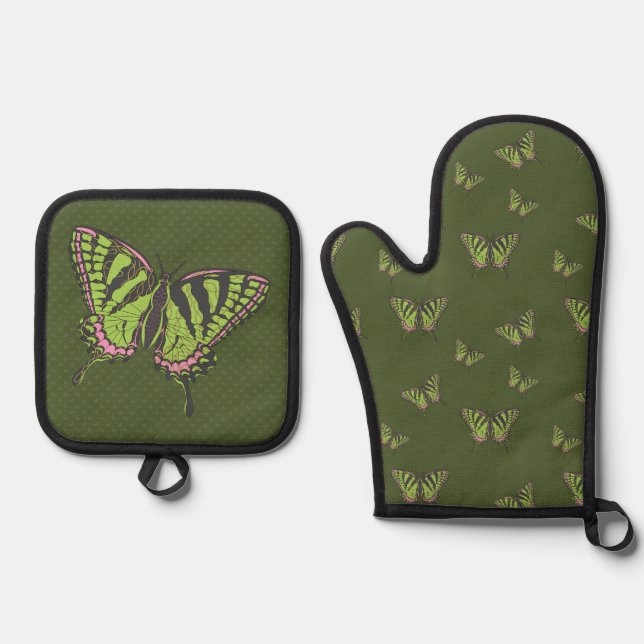 Set De Manoplas Celtic Swallowtail (Anverso)