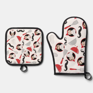 Set De Manoplas Chef