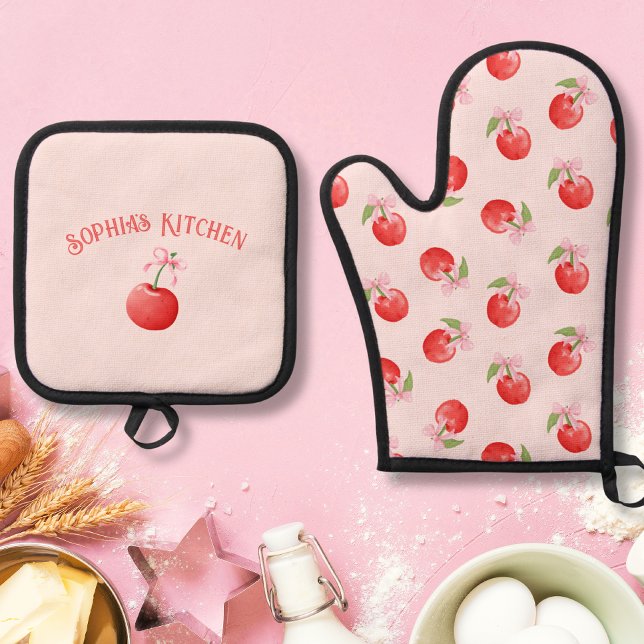 Set De Manoplas Cherry Coquette (Subido por el creador)