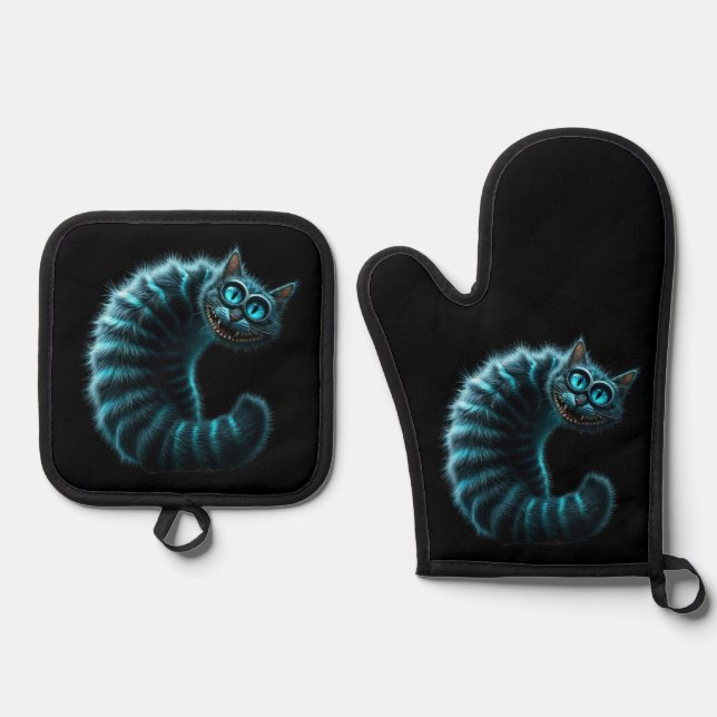 Set De Manoplas Cheshire Cat (Anverso)