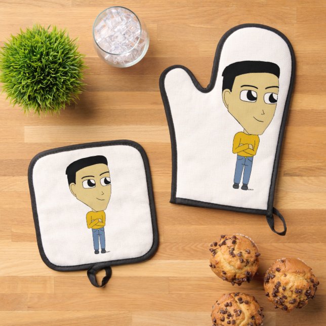 Set De Manoplas chibi (De arriba hacia abajo)