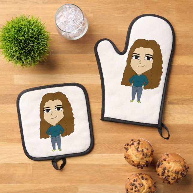 Set De Manoplas chibi (De arriba hacia abajo)