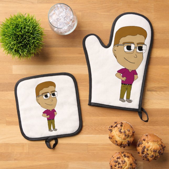Set De Manoplas chibi (De arriba hacia abajo)